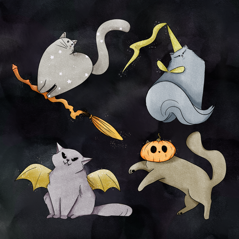 Halloween Cats