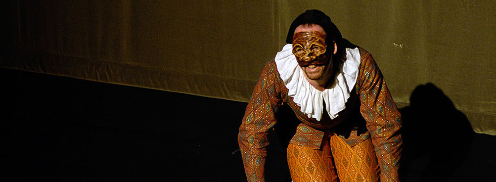 Arlequin et le miroir, création de la Cie Bassa Toscana pour le CRD d'Auxerre
