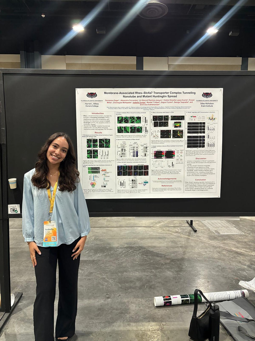 Congratulations to Isabella Zuniga – OLLI Scholarship & Undergraduate Researcher of the Year