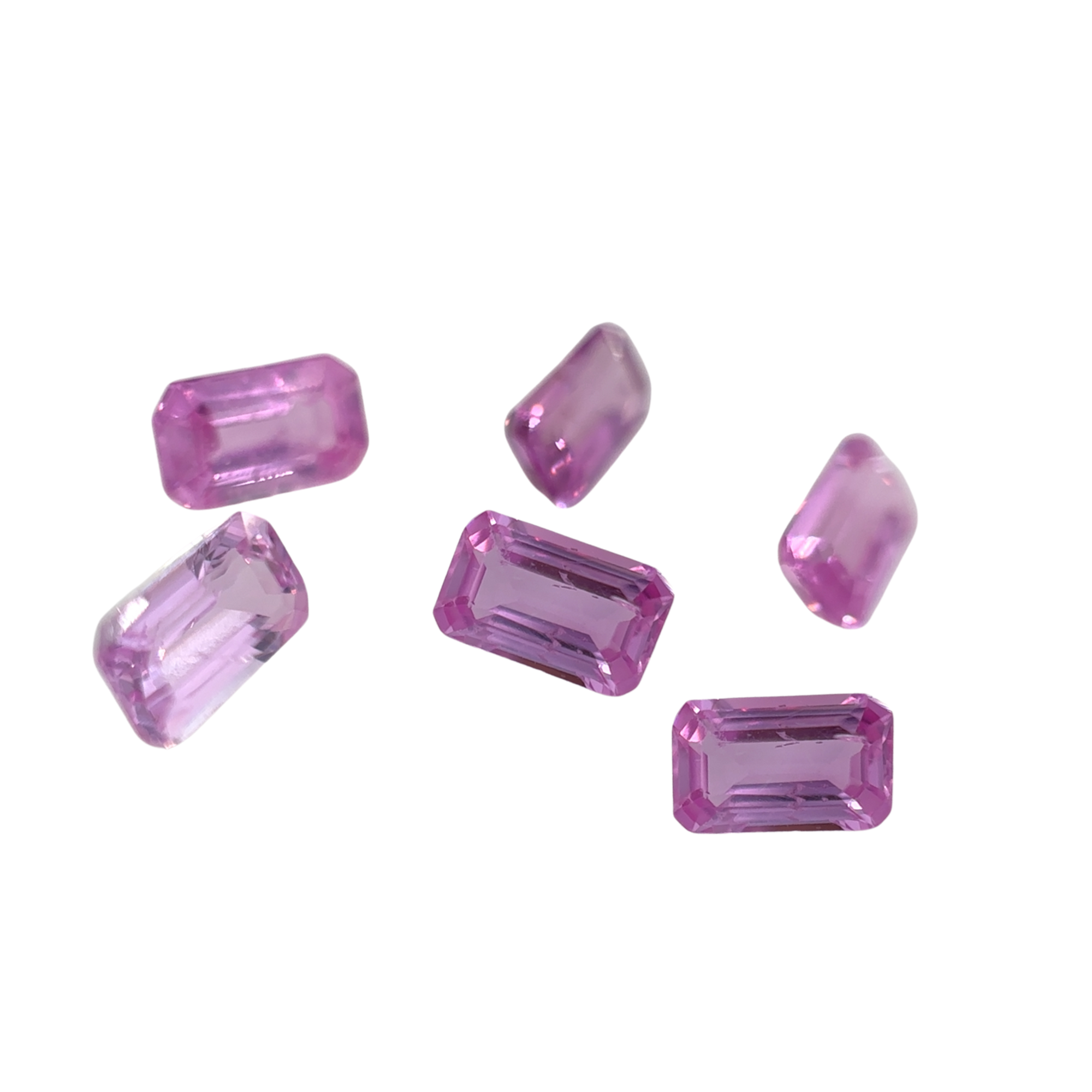 Pink Sapphire | Emerald Cut