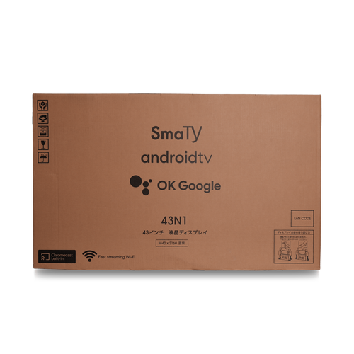 SmaTY Android 微笑ましい TV 43N1 43インチ 