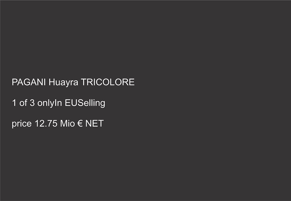 PAGANI Huayra TRICOLORE - Image 15