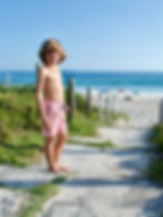 Miniatura: Boardshort Infantil LEAF Classic - Rose