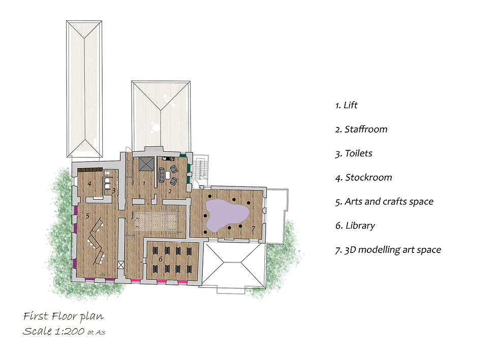 First floor plan
