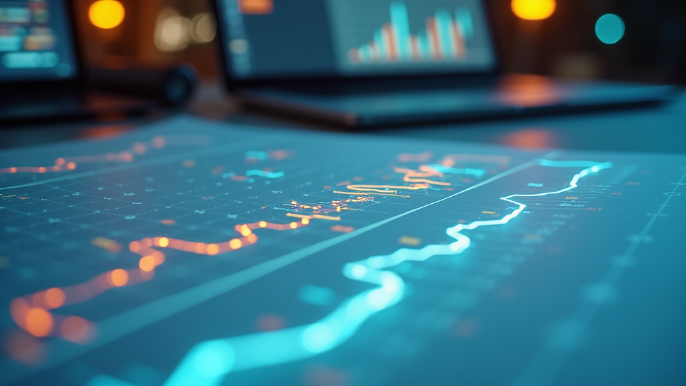 Close-up view of a digital contract analysis dashboard