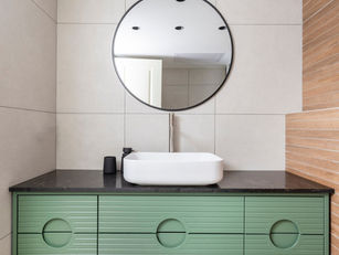 עיצוב חדרי רחצה - שילובי צבעים