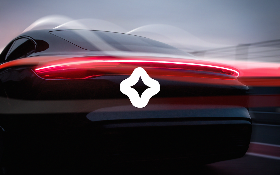 Imagem ilustrativa da parte inferior traseira de um carro fazendo alusão à Empresa de Cuidados automotivos