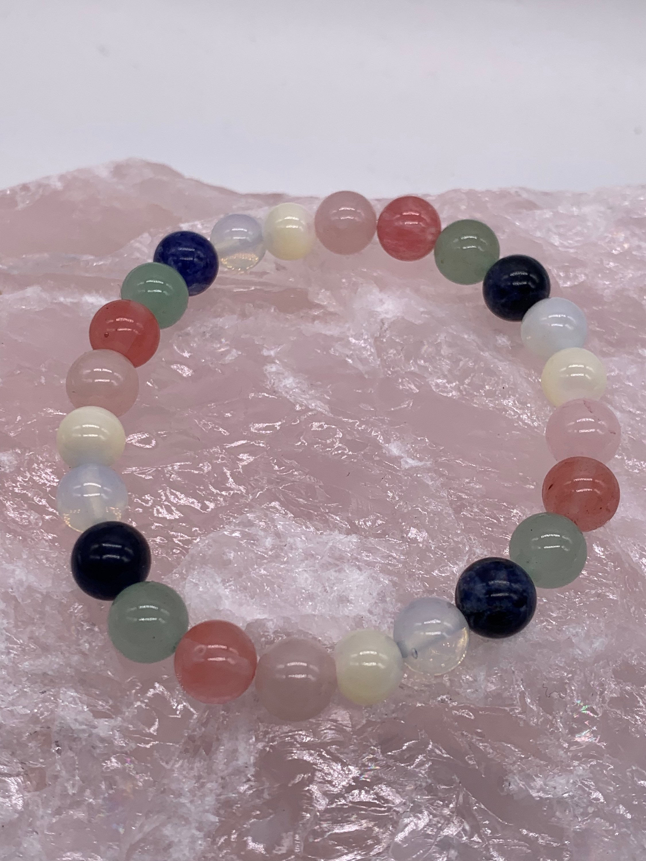 Mixed crystal bracelet 