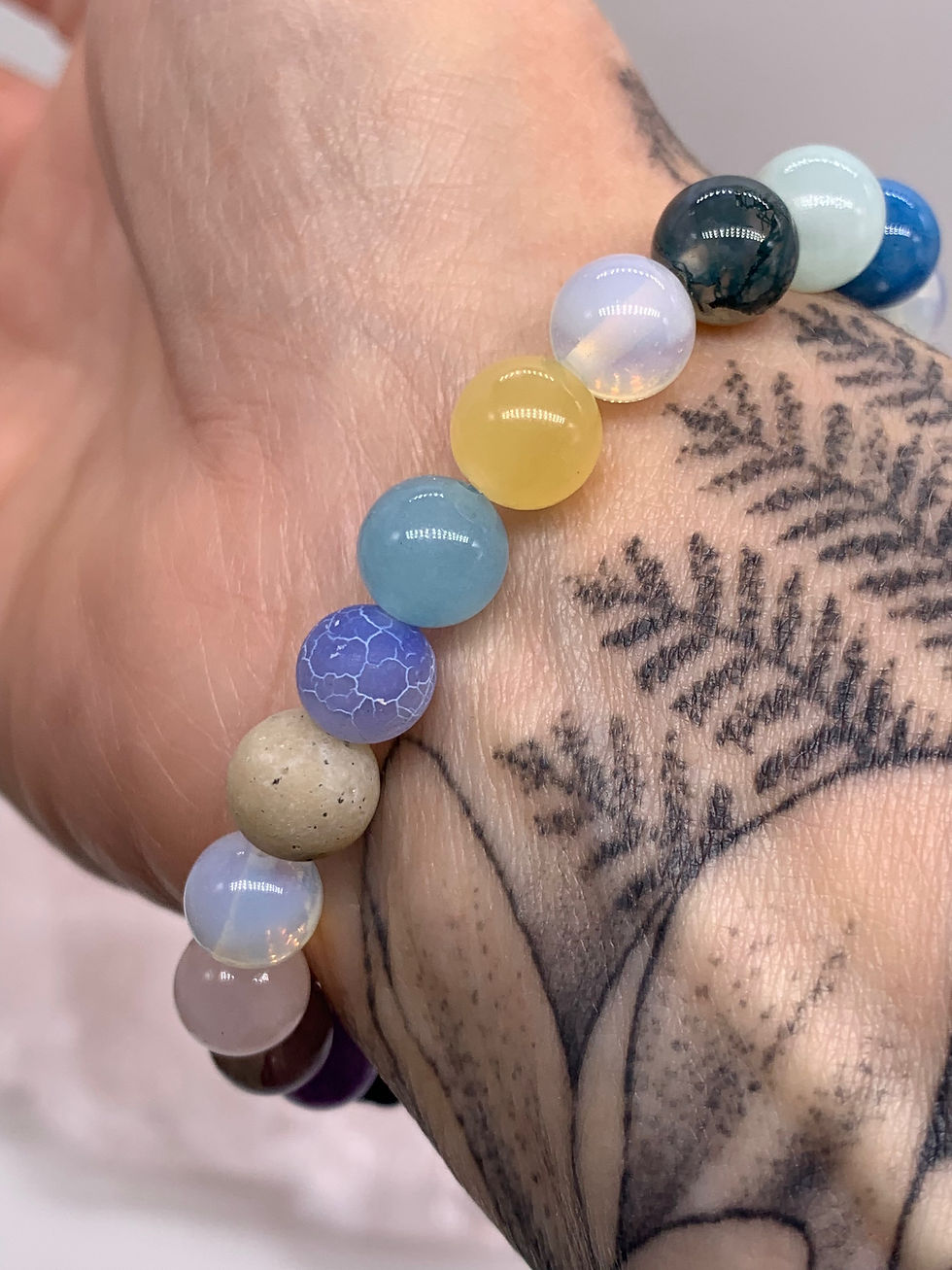 Thumbnail: Mixed crystal bracelet 