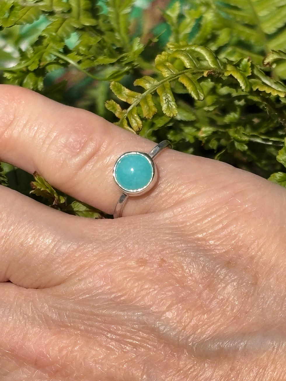 Thumbnail: Aqua Jade ring 