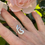 Thumbnail: Squiggly organic wave ring 