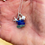 Thumbnail: Stacked sea glass pendant 