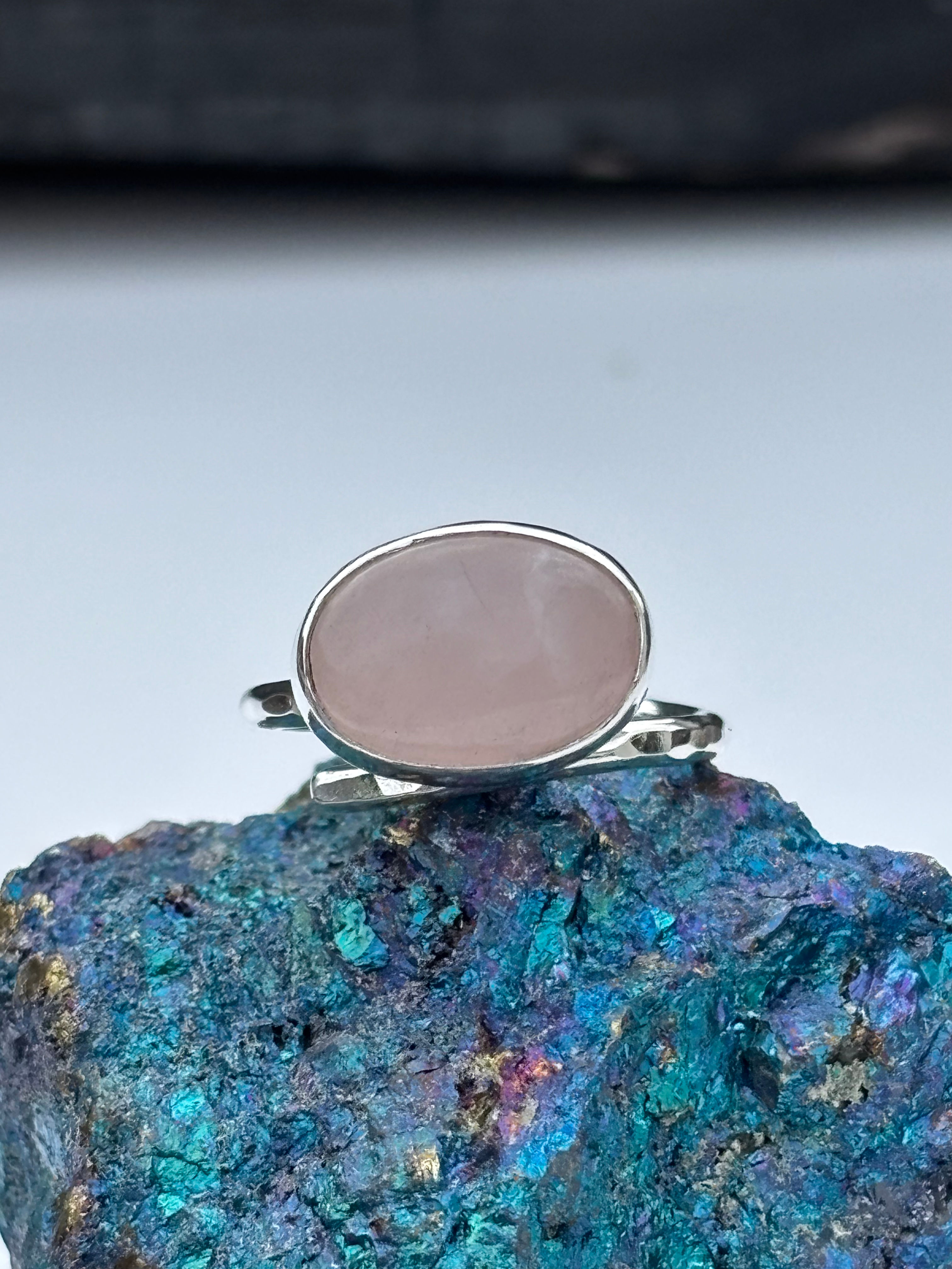 Rose Quartz ring 