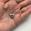 Thumbnail: Aqua heart pendant and chain