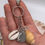 Thumbnail: Folkestone sea glass and shell keyring