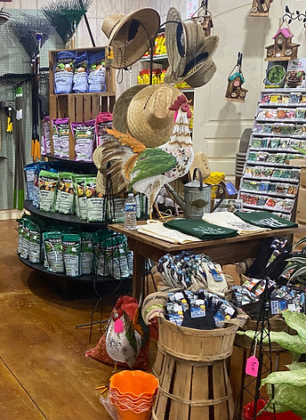Gardening hats and gloves, fertilizers for your garden