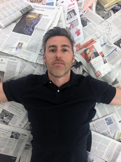 William Hogan having a little lie down...