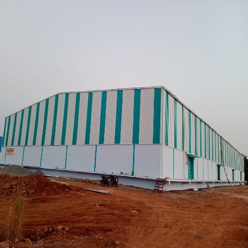 Color Coated Industrial Shed Manufacturers