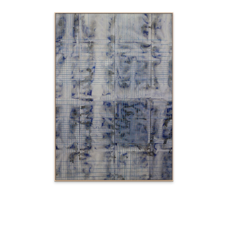 Thumbnail: Plaid Painting 17 by Jean Wolff