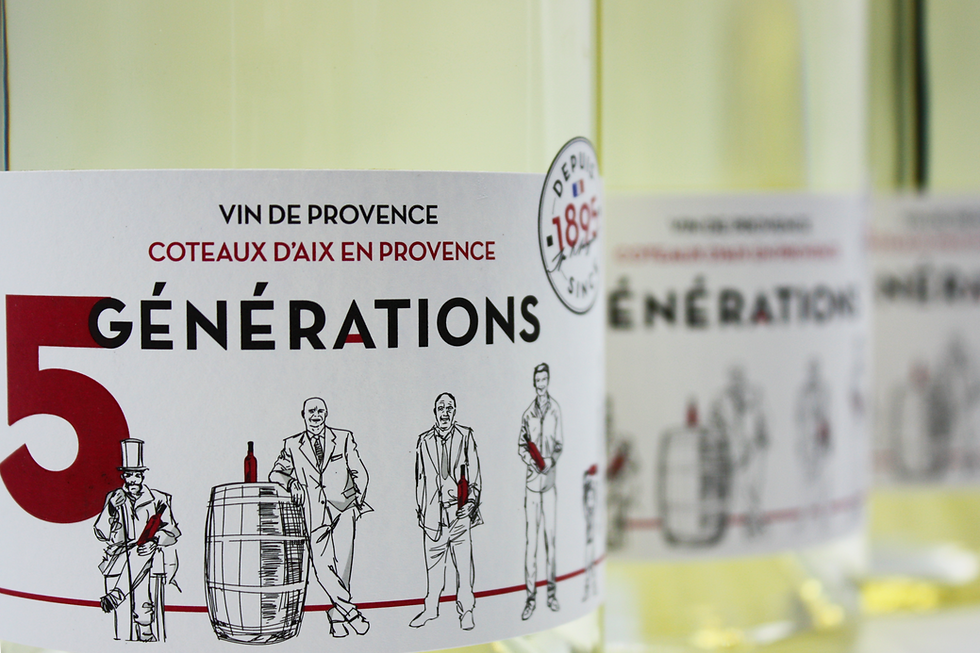 Miniature : 5 Générations Blanc 2020