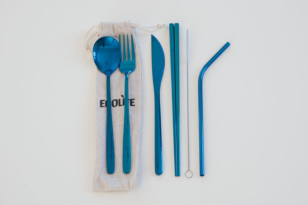 Thumbnail: Personal Stainless Steel Cutlery Set
