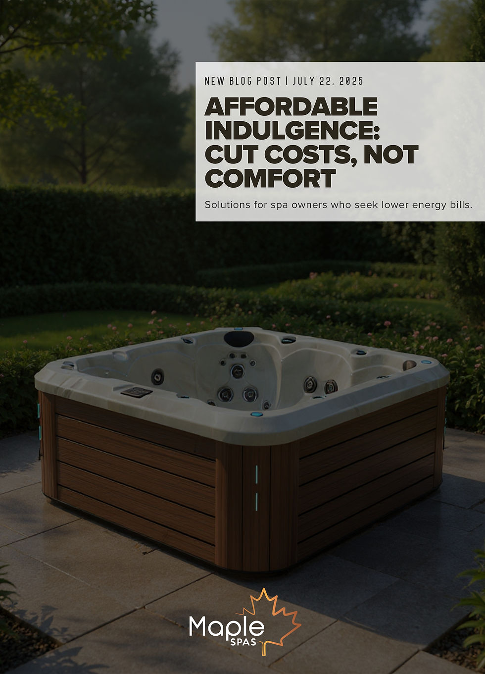 Smart solutions for spa owners who seek wellness, sophistication — and lower energy bills.