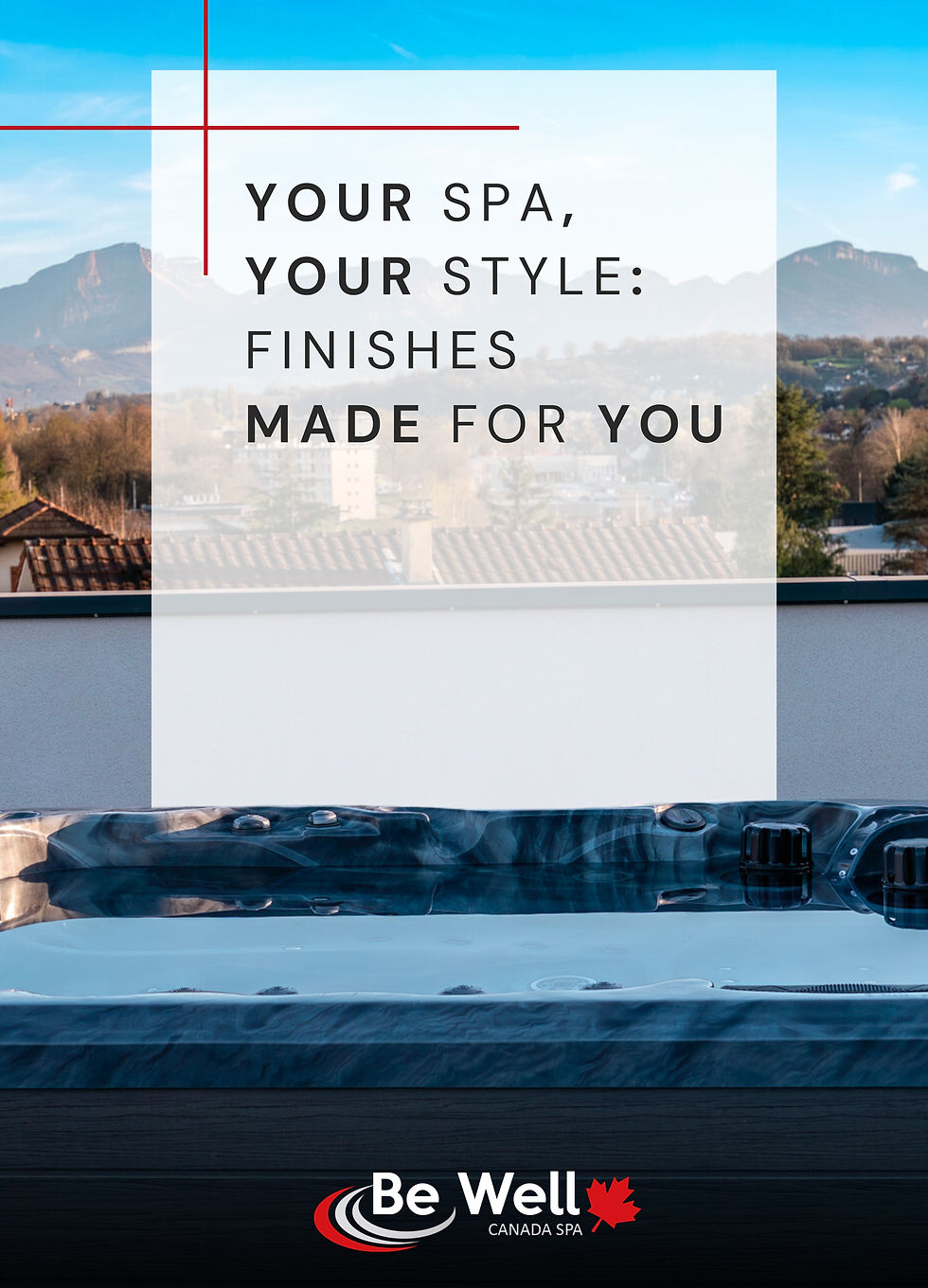 A Spa That Reflects Your Style: Discover Our Exclusive Finishes