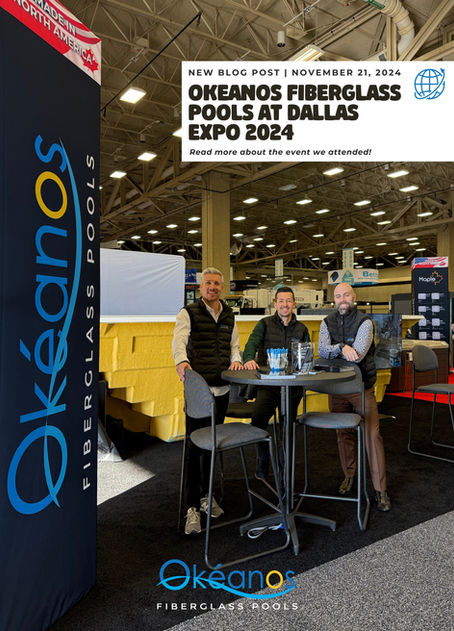 Okeanos Fiberglass Pools at Event in Dallas, 2024