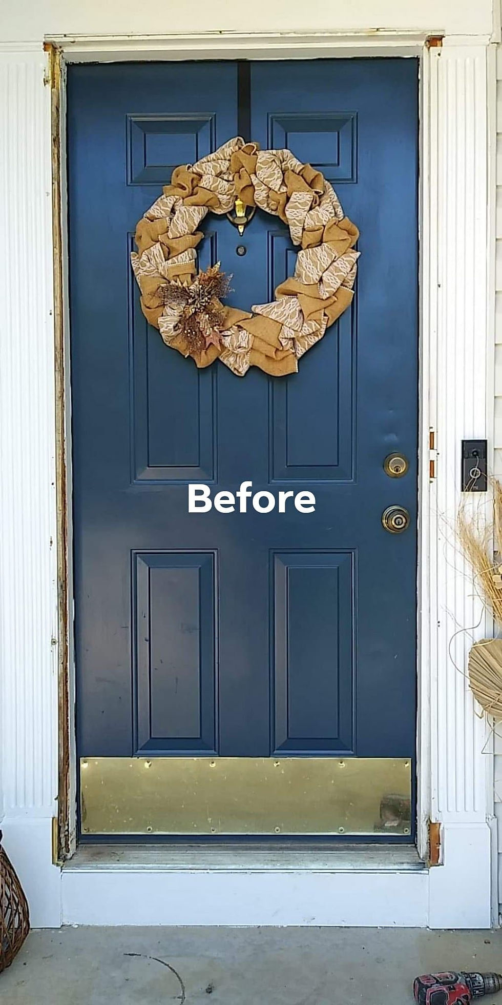 Storm Door Before
