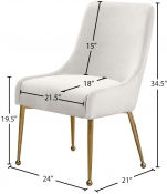 Thumbnail: Owen Velvet Dining Chair