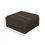 Thumbnail: Arc Boucle Fabric Ottoman