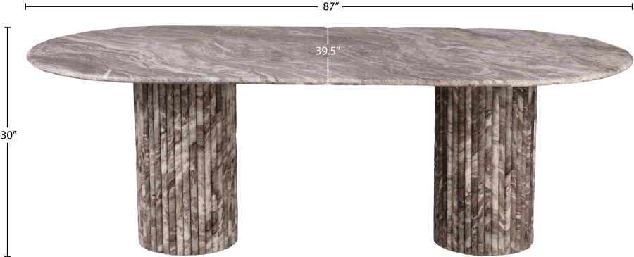 Thumbnail: Messina Marble Dining Table