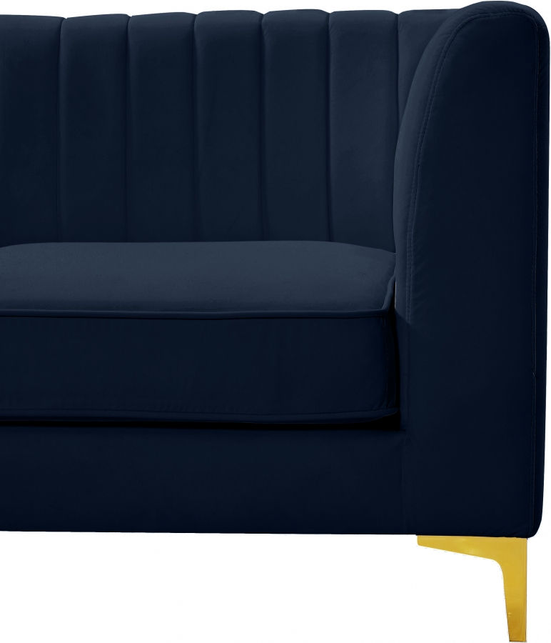 Thumbnail: Alina Velvet Modular Corner Chair