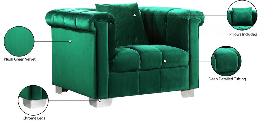 Thumbnail: Kayla Velvet Chair