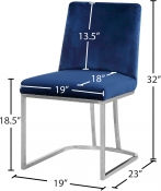 Thumbnail: Heidi Velvet Dining Chair