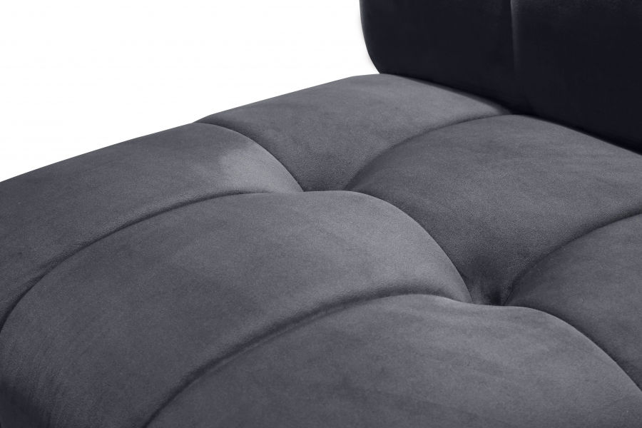 Thumbnail: Limitless Modular Velvet 9pc. Sectional