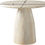 Thumbnail: Cosenza 36" Travertine Finish Indoor/Outdoor Concrete Dining Table