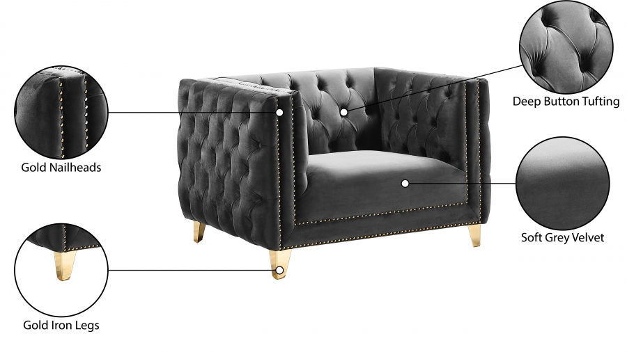 Thumbnail: Michelle Velvet Chair