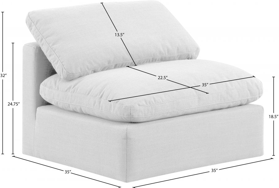 Thumbnail: Indulge Linen Textured Fabric Living Room Chair