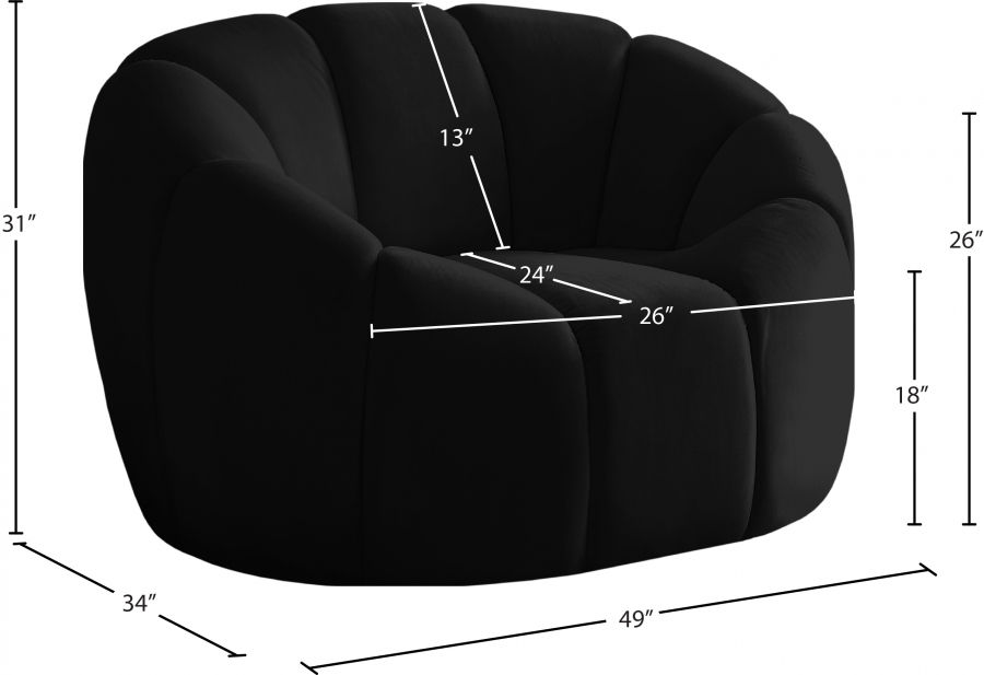 Thumbnail: Elijah Velvet Chair