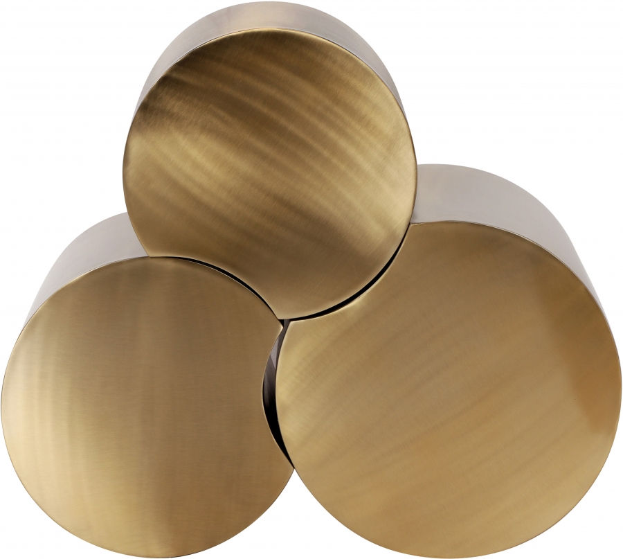 Thumbnail: Dimple 3 Piece Modular Nesting Coffee Table