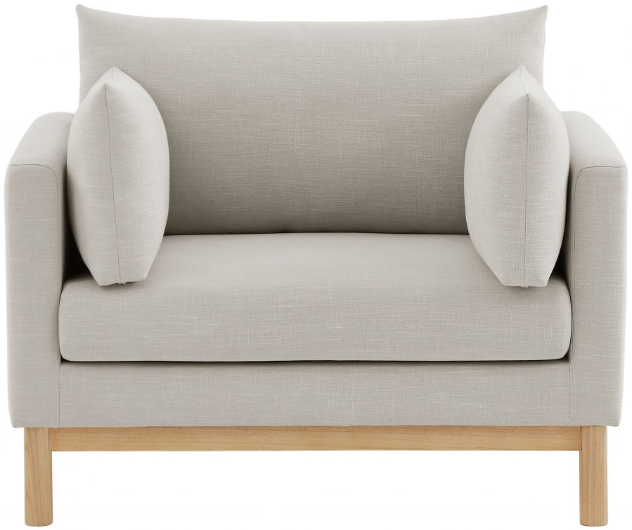 Thumbnail: Langham Linen Textured Fabric Chair