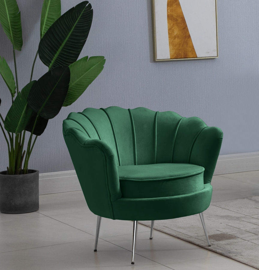 Thumbnail: Tremblay Velvet Modular Armless Chair