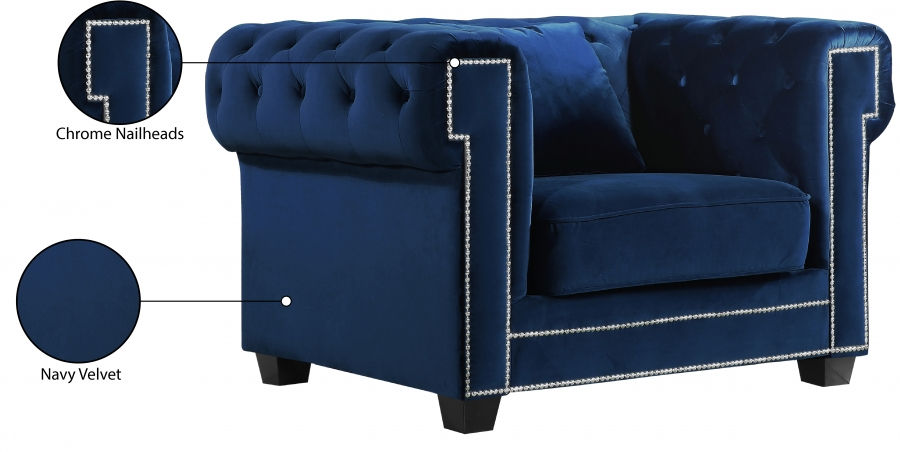 Thumbnail: Bowery Velvet Chair