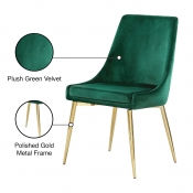 Thumbnail: Karina Velvet Dining Chair