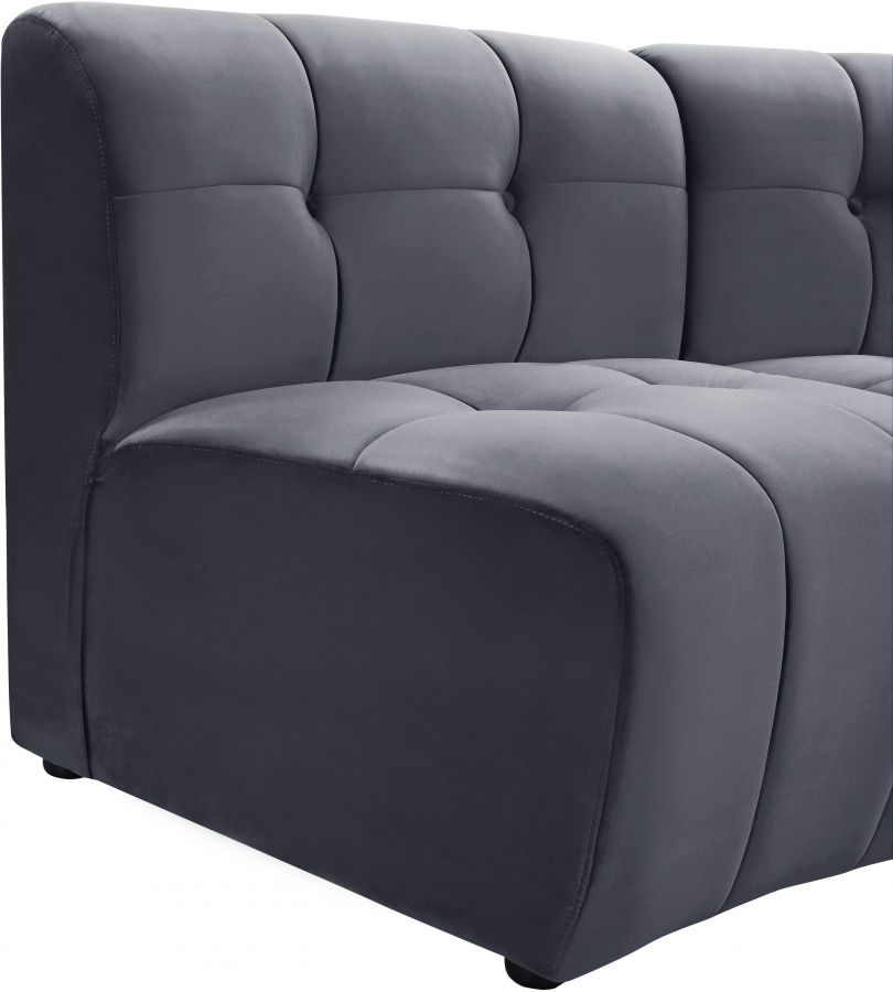 Thumbnail: Limitless Modular Velvet 12pc. Sectional