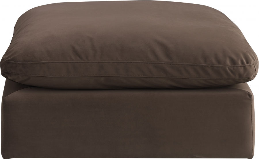 Thumbnail: Comfy Velvet Ottoman