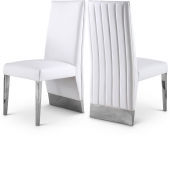 Thumbnail: Porsha Vegan Leather Dining Chair