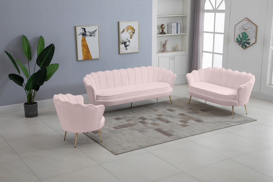 Thumbnail: Tremblay Velvet Modular Armless Chair
