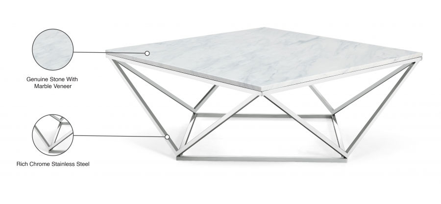 Thumbnail: Skyler Chrome Coffee table